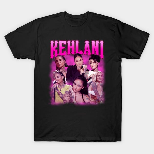 RETRO VINTAGE KEHLANI BOOTLEG STYLE T-Shirt by Archer Expressionism Style